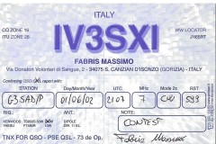 IV3SXI - 01/06/2002 - 40M - CW - 599