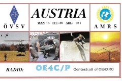 OE4C/P - 03/09/2005-04/09/2005 - 20M/80M - SSB - 59/59
