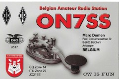 ON7SS - 04/06/2006 - 80M - CW - 599