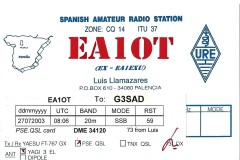 EA1OT - 27/07/2003 - 20M - SSB - 59