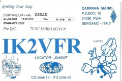 IK2VFR - 27/07/2003 - 20M - SSB - 59