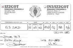 IZ2GOT - 26/07/2003 - 20M - SSB - 59