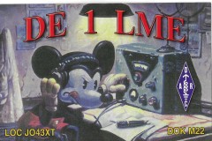 SWL - DE1LME - 11/06/2006 - 20M - CW - 599