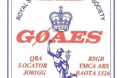 GØAES - 16/09/2000 - 80M - SSB - 59+