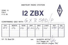 I2XBZ - 05/06/2006 - 20M - CW - 599