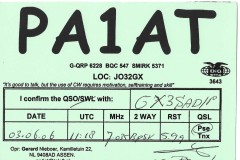 PA1AT - 03/06/2006 - 40M - PSK31 - 599