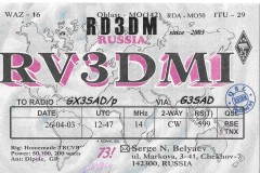 RV3DMI - 26/04/2003 - 20M - CW - 599