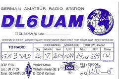 DL6UAN - 25/05/2003 - 20M- CW - 599
