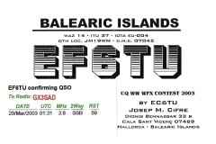 EF6TU - 29/03/2003 - 80M - SSB - 59