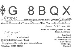 G8BQX - 25/06/2006 - 6M - SSB - 59