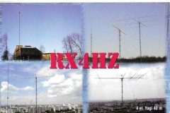 RX4HZ - 29/03/2003 - 15M/20M - SSB - 59/59 - 24/05/2003-25/05/2003 - 20M/15M - CW - 599/599