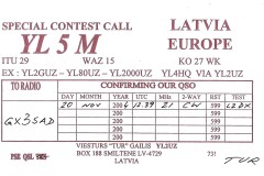 YL5M - 20/11/2004 - 15M - CW - 599
