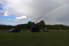 Radio at the end of the Rainbow! (Not Photoshopped!)